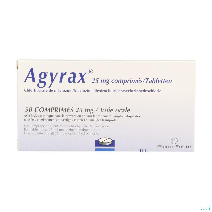 Agyrax 25mg Comp 50
