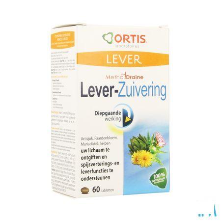 Ortis Methoddraine Zuiverend Lever Tabletten 4x15  -  Ortis