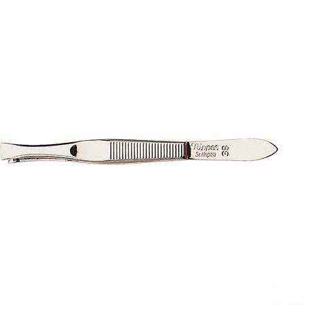 Nippes Pince Epiler Droite Large N38  -  Bomedys