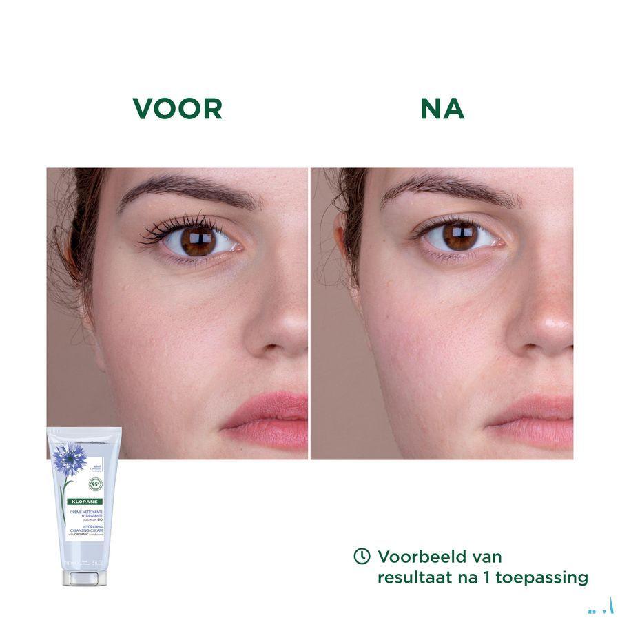 Klorane Visage Creme Nett Demaq Bleuet Bio 200 ml
