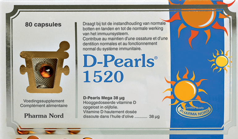 D-pearls 1520 Capsule 80  -  Pharma Nord