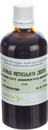 Mandarijn Zeste Essentiele Olie 100 ml  -  Pranarom