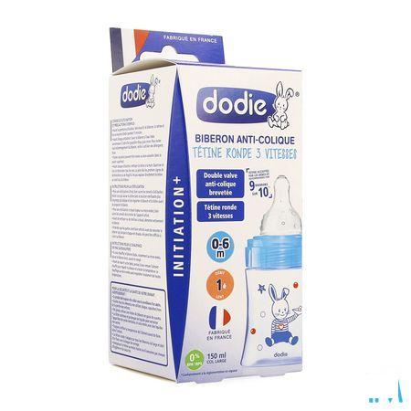 Dodie Zuigfles Initiatie+ Blauwe Boot 150 ml