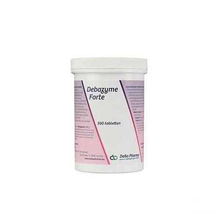 Deba-zyme Forte Comprimes 500  -  Deba Pharma