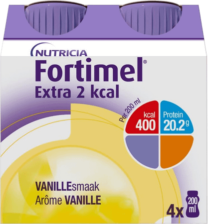 Fortimel Extra 2Kcal Vanille 4X200 ml  -  Nutricia
