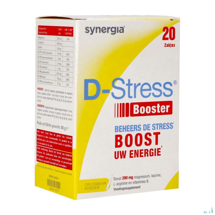 D-stress Booster Poudre Sachets 20-Synergia