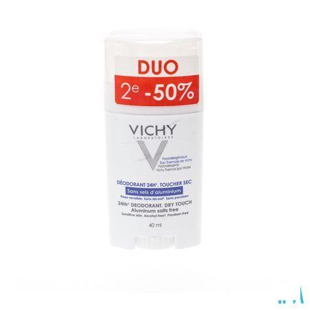 Vichy Deo React. H Z/Alu Zout Stick 24U Duo 2X40 ml