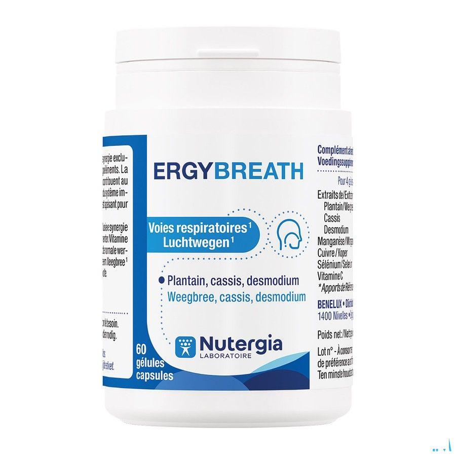 Ergybreath Caps 60  -  Laboratoire Nutergia