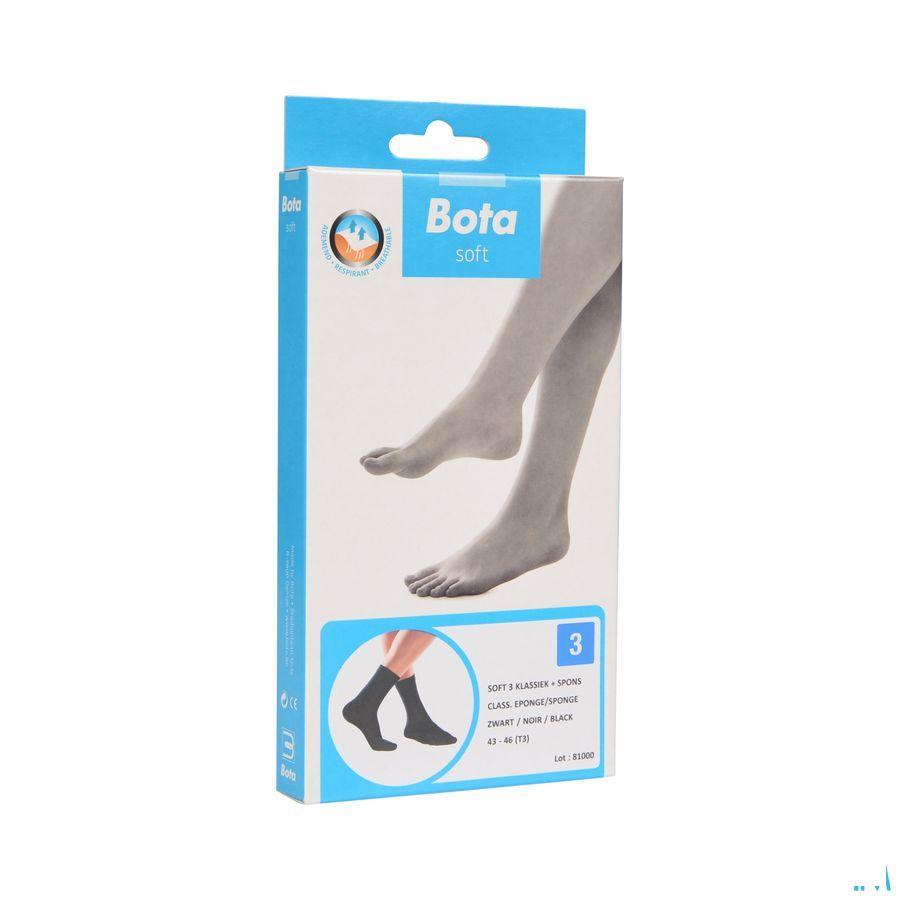 Bota Soft 3 Classique + Eponge Noir 43-46  -  Bota