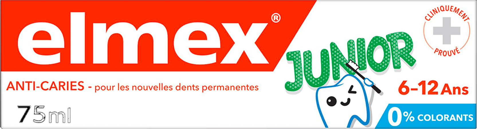 Elmex Junior Tandpasta Tube 75 ml
