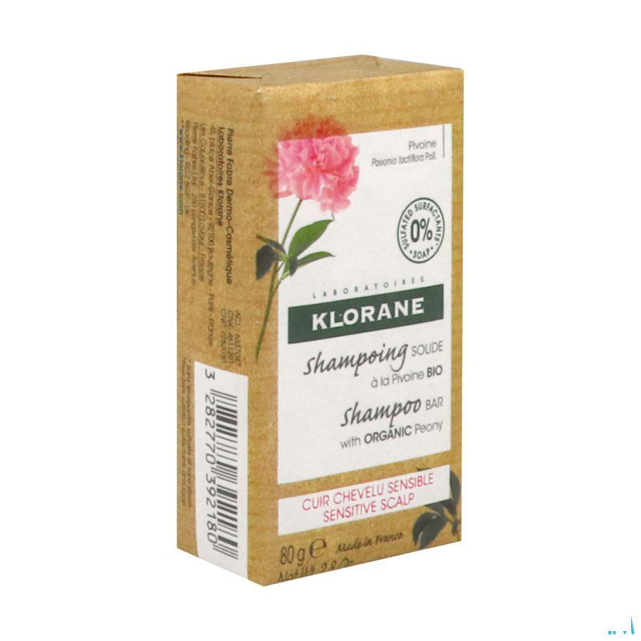 Klorane Capil. Shampooing Solide Pivoine 80 gr