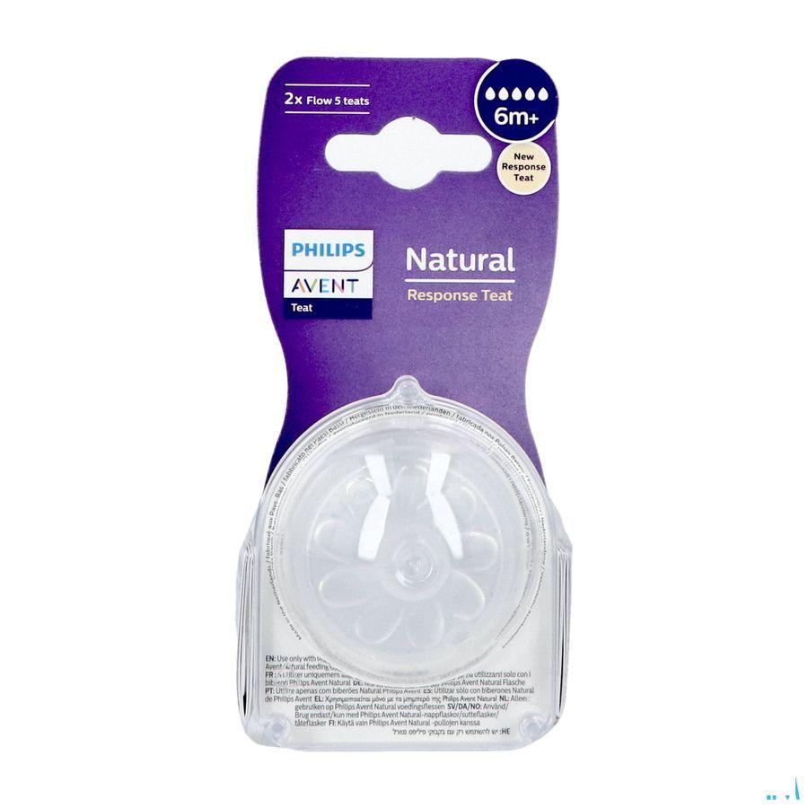 Philips Avent Natural 3.0 Zuigspeen 6M+ T5 1