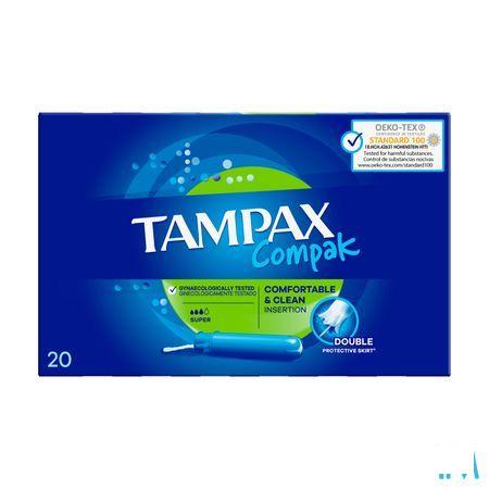 Tampax Compak Super Tampons 20