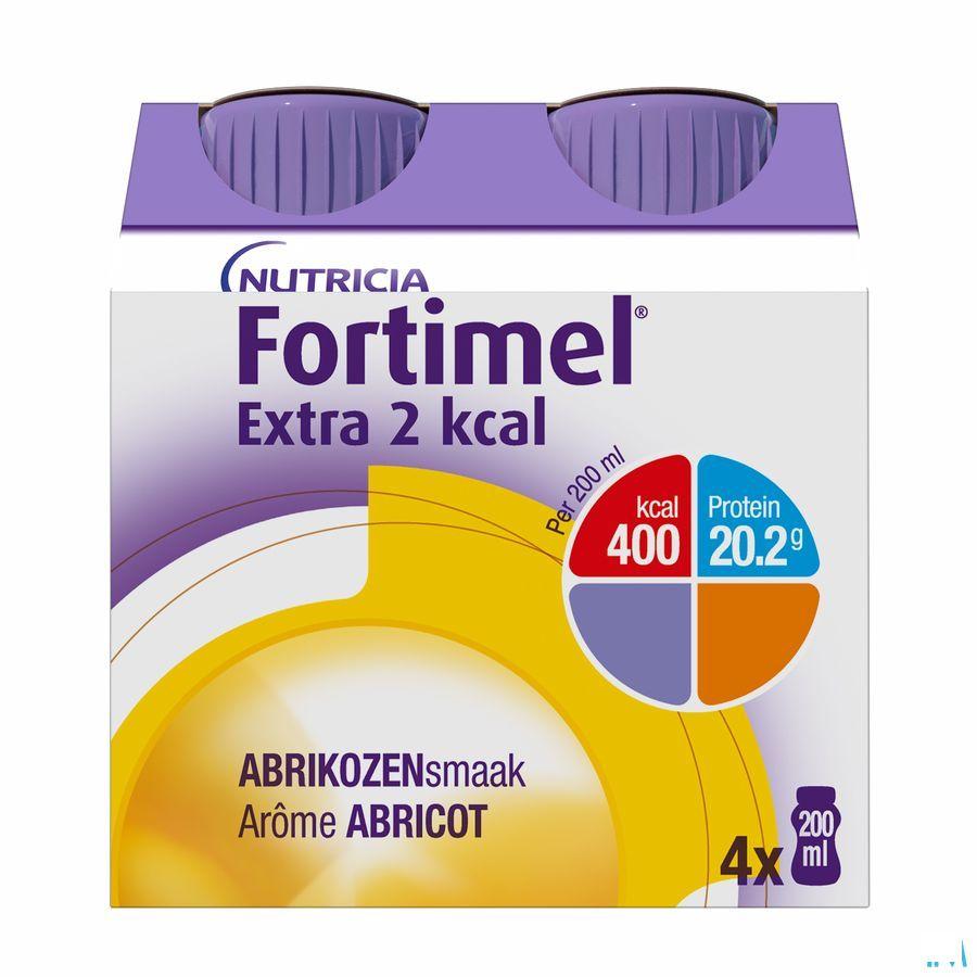 Fortimel Extra 2Kcal Abricot 4X200 ml  -  Nutricia