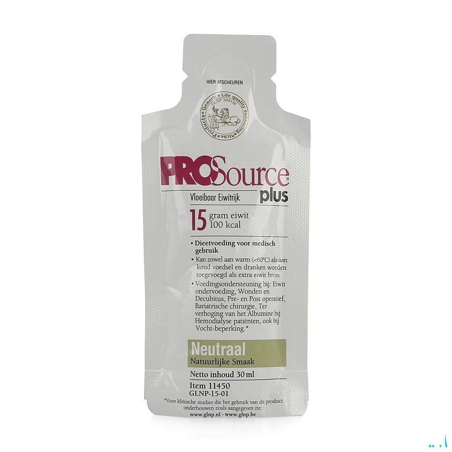 Prosource Plus Neutraal 15G Eiwit Zakje 1X30 ml