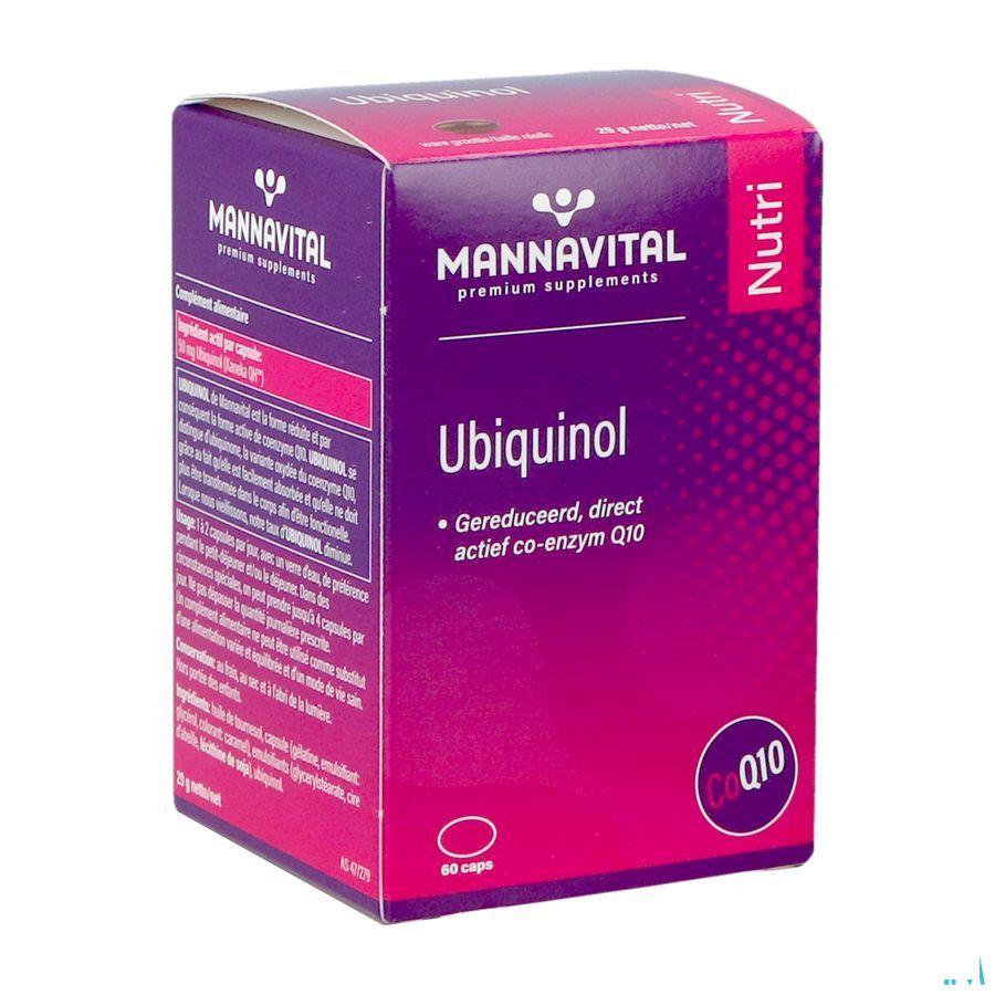 Mannavital Ubiquinol Capsule 60