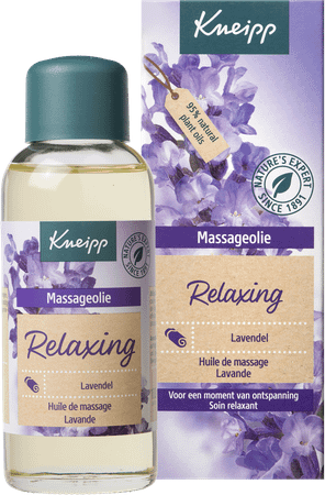 Kneipp Massage Olie Lavendel 100 ml  -  Kneipp