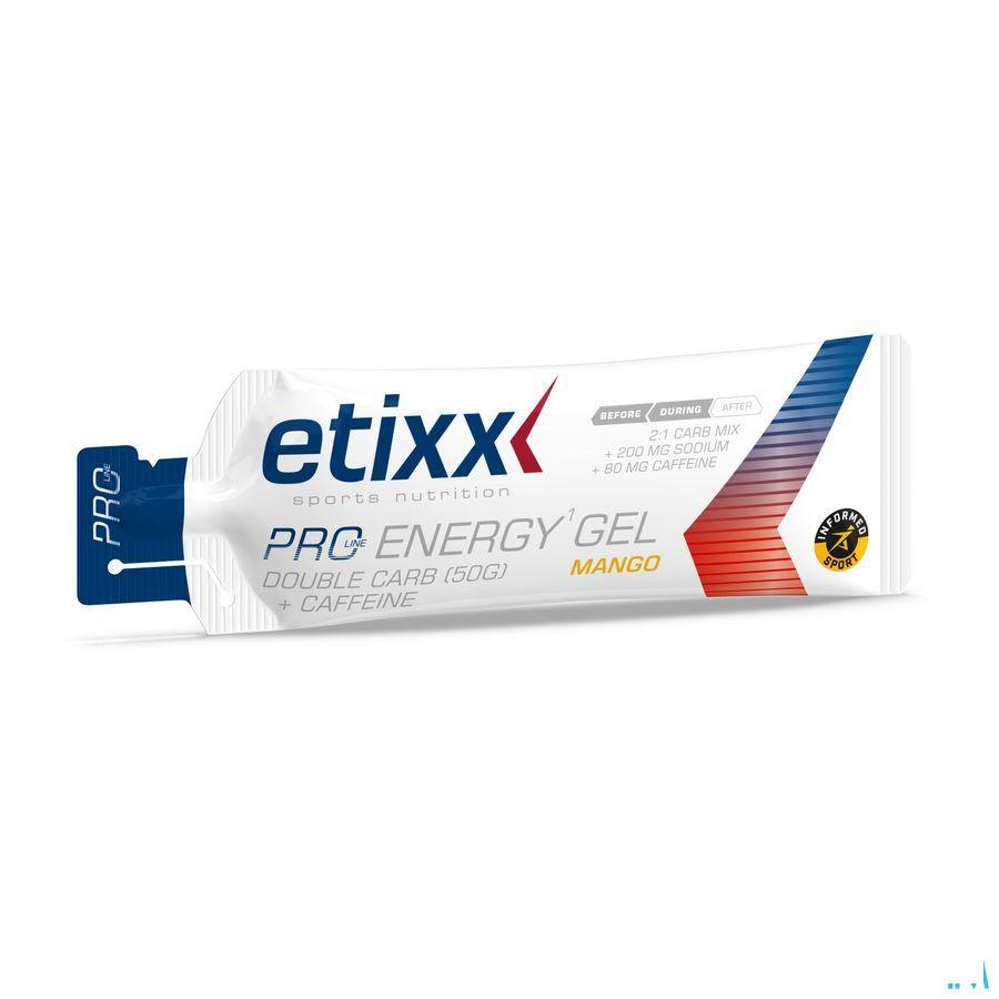 Etixx Double Carb Energ.Gel Line+Caff.Mango12 x 60 ml