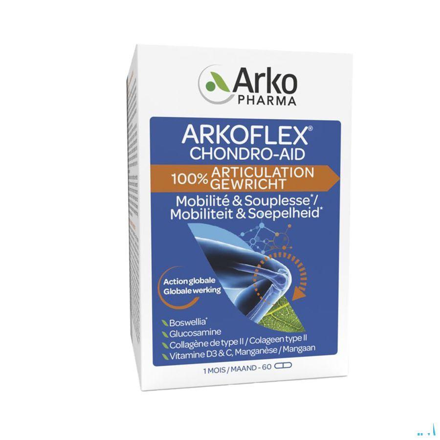 Arkoflex Chondro-Aid 100% Articulations Caps 60  -  Arkopharma