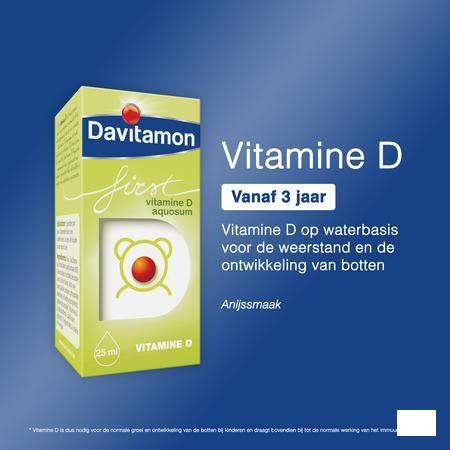Davitamon First Vit D Aquosum V1 25 ml