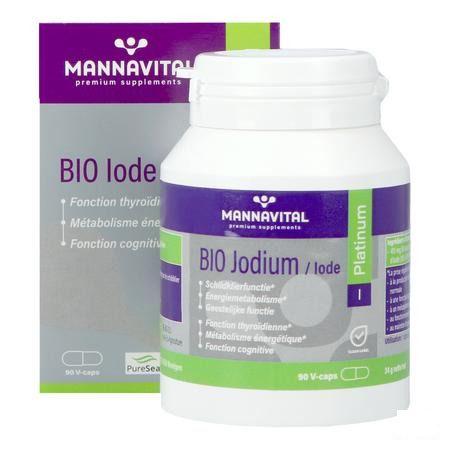 Mannavital Jodium Platinum Bio V-Caps 90