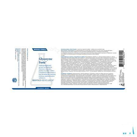 Biotics Glycozyme Forte 90 capsules  -  Energetica Natura