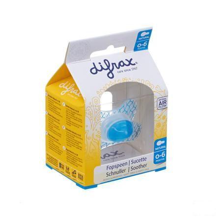 Difrax Fopspeen Natural 0-6 M  -  Difrax