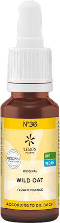 Bachbloesem Bio Nr 36 Wild Oat 20 ml  -  Eureka Pharma