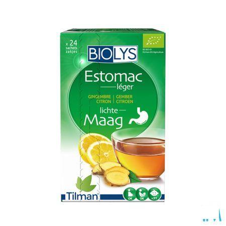 Biolys Gingembre Citron Sachets 24  -  Tilman