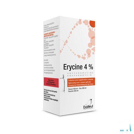 Erycine 4 % Oplossing Application Cutanee 100 ml