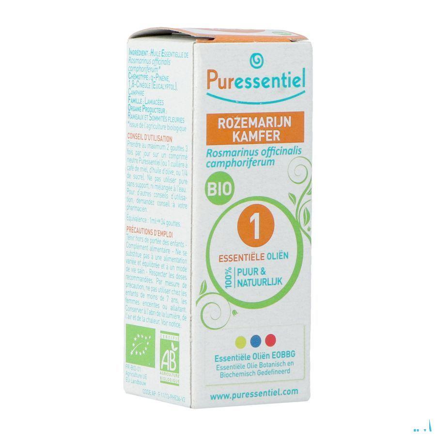 Puressentiel Eo Rozemar.kamf.bio Exp.ess Olie 10 ml  -  Puressentiel