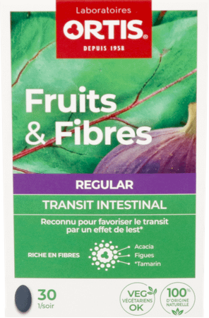 Ortis Fruits & Fibres Regular Comprimes 30  -  Ortis