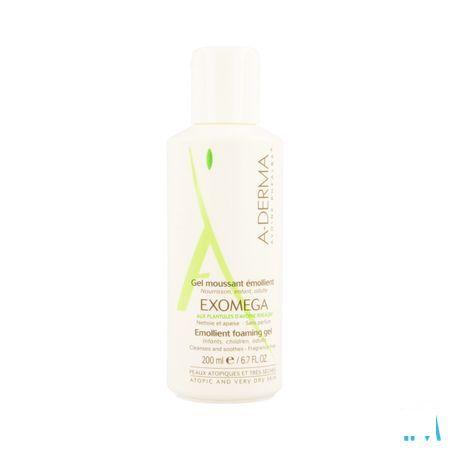 Aderma Exomega Gel Moussant Flacon Pompe 200 ml  -  Aderma