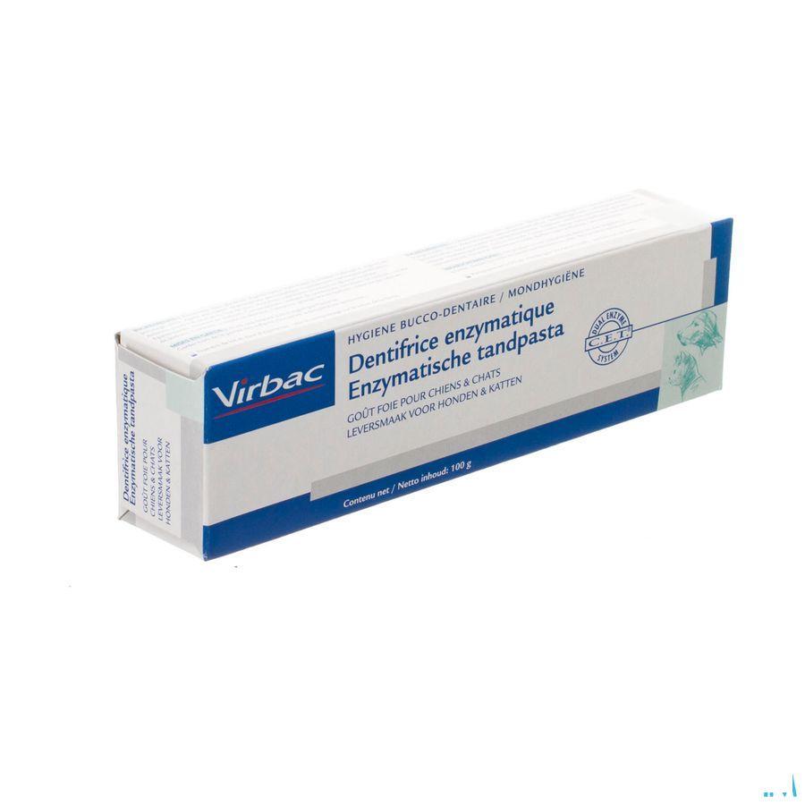 Virbac Dentifrice Enzymatiqe Gout Foie Tube 100 gr