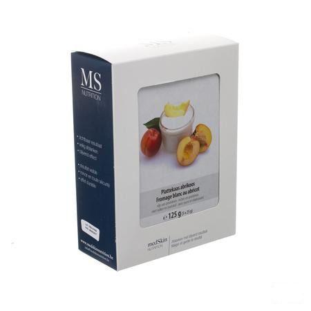 Medskin Plattekaas Abrikoos Zakje 5  -  Medskin Nutrition