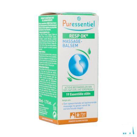 Puressentiel Ademhaling Balsem 19 Essentiele Olie 50 ml  -  Puressentiel