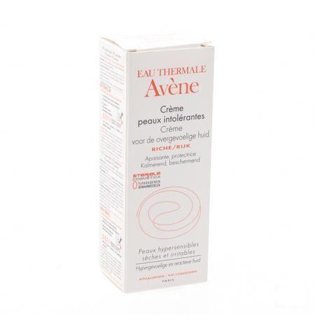 Avene Creme Peaux Intolerantes Riche 50 ml  -  Avene