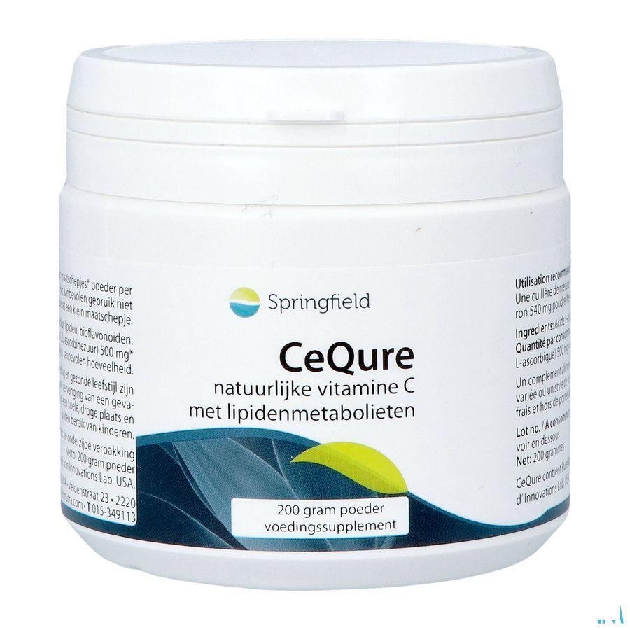 Cequre Poeder Pot 200G  -  Springfield Nutraceuticals