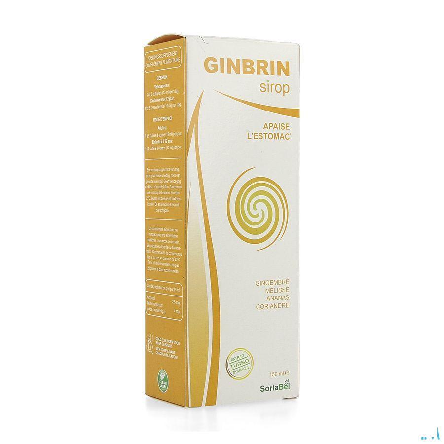 Soria Ginbrin Sirop 150 ml  -  Soria Bel