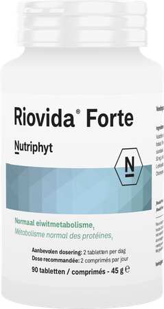 Riovida Forte Pot Tabletten 90  -  Nutriphyt