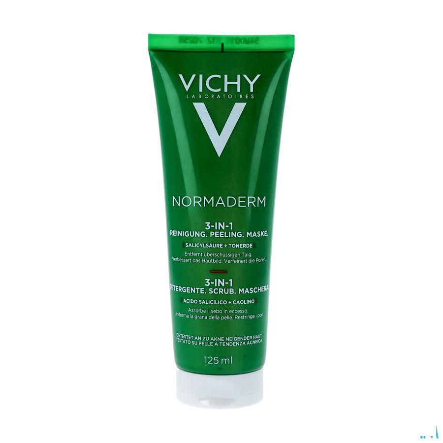 Vichy Normaderm Reiniging 3in1 Gel 125 ml  -  Vichy