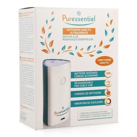 Puressentiel Verstuiver Ultrasoon Diffuse & go  -  Puressentiel