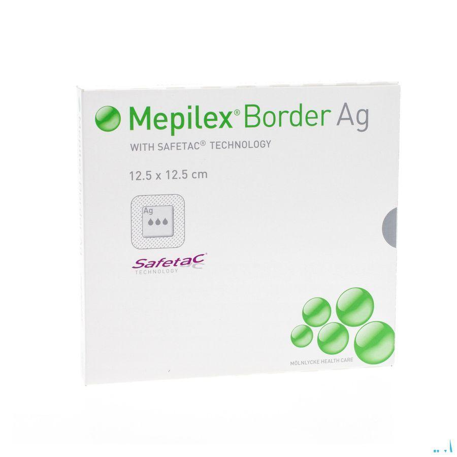 Mepilex Ag Verband Steriel 12,5x12,5cm 5 287121  -  Molnlycke Healthcare