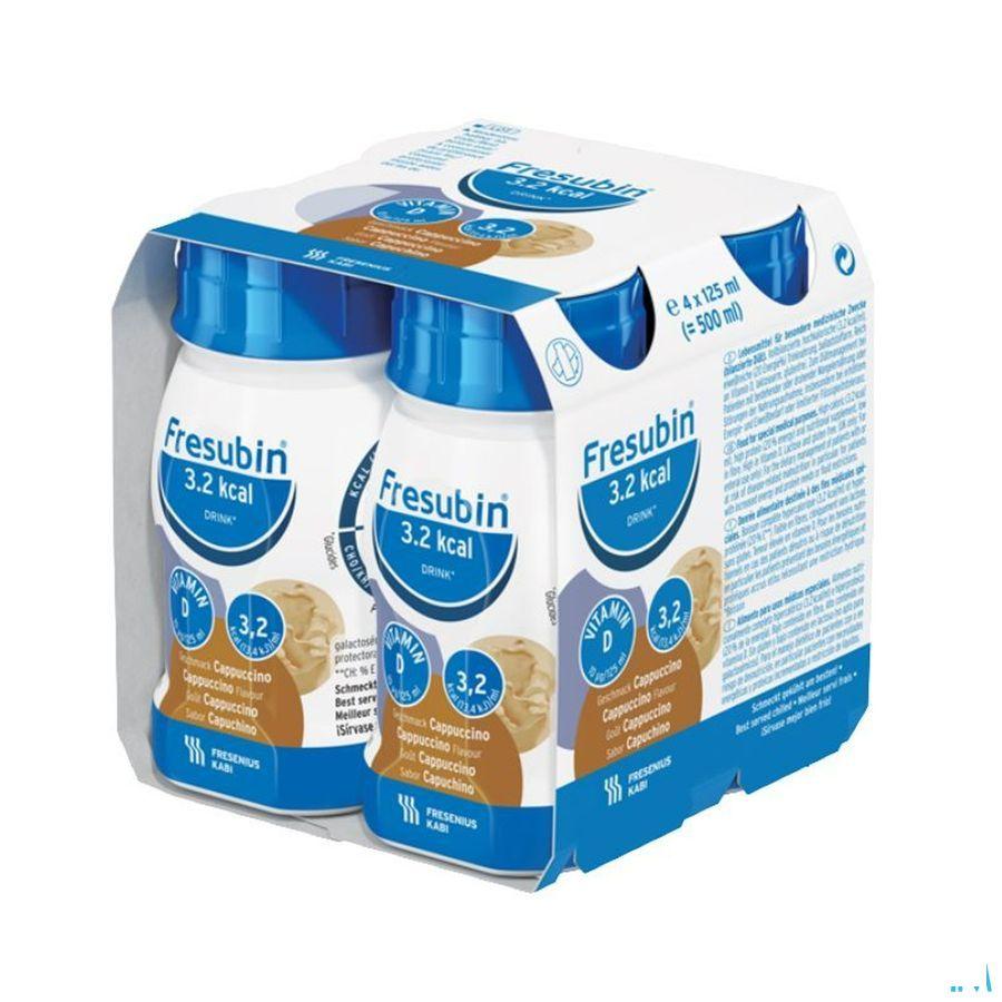 Fresubin 3.2 Kcal Drink Cappucino 4X125ml