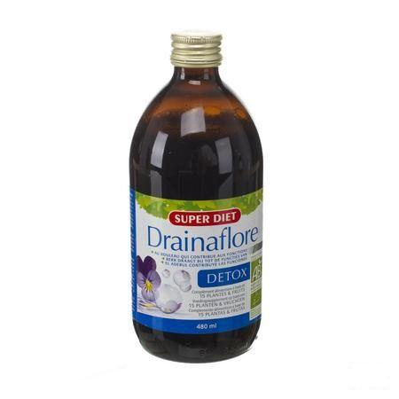 Super Diet Drainaflore Bio Drank 480 ml  -  Superdiet Laboratoires