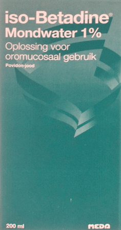 Iso Betadine Mondwater 200 ml