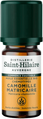 Kamille Moederkruid Bio Essentiele Olie 5 ml  -  Bioholistic Diffusion