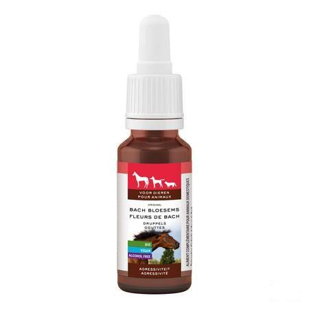 Bachbloesem Dieren Agressiviteit Druppels 20 ml  -  Eureka Pharma