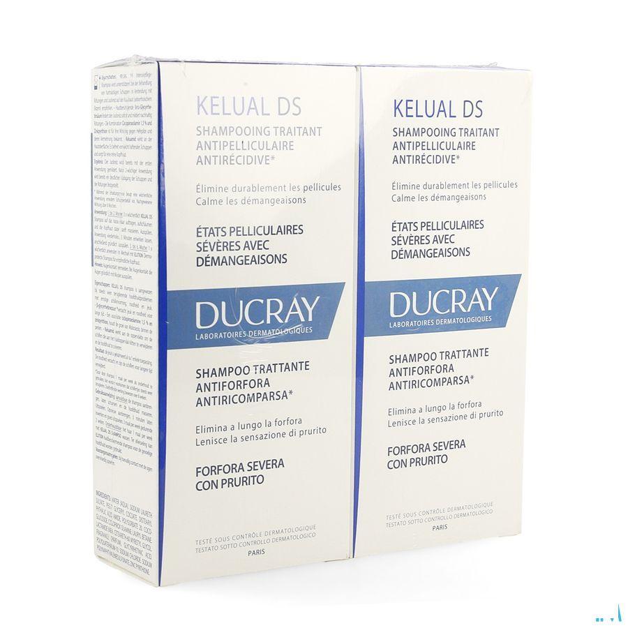 Ducray Kelual Ds Shampoo Anti roos Duo 2x100 ml