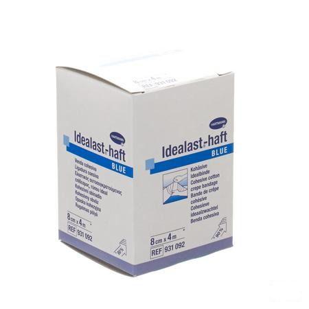 Idealast-haft Blauw 8cmx4m 1 P/s  -  Hartmann